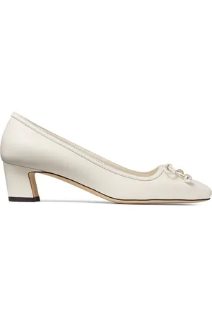 Jimmy Choo 45mm Elme nappa leather pumps
