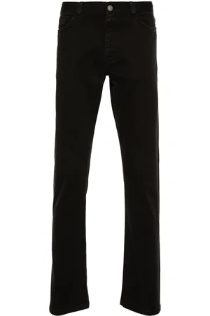 Ermenegildo Zegna Logo-patch trousers