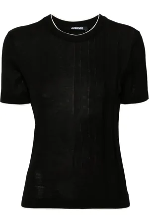 Jacquemus Le T-shirt Tricot knitted top