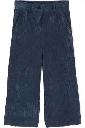 MONNALISA Wide-leg corduroy trousers