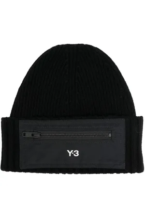 Y-3 Logo-print wool beanie