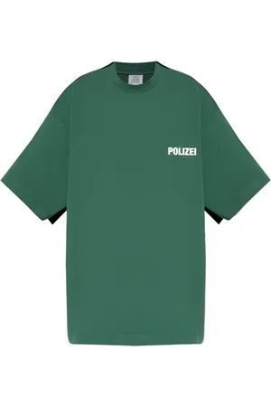 Vetements Logo-print cotton T-shirt