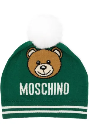 Moschino Logo-intarsia beanie