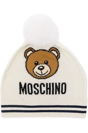 Moschino Logo-intarsia beanie