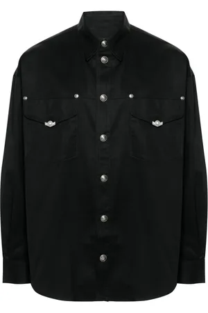 VERSACE Pleat-detail shirt