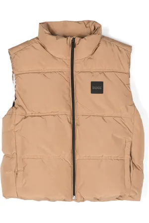 HUGO BOSS Rubberised-logo gilet