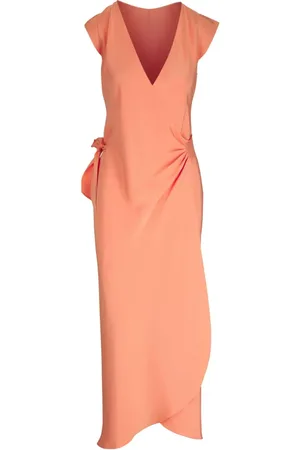 PETER COHEN Silk midi dress