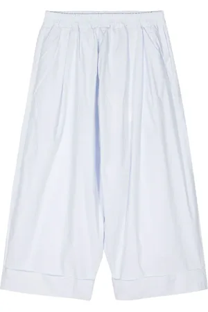 TOOGOOD Cropped cotton trousers