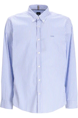 HUGO BOSS Striped cotton shirt