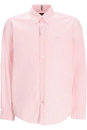 HUGO BOSS Striped cotton shirt