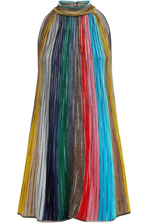 Missoni Pleated sleeveless mini dress