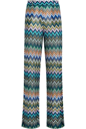 Missoni Zigzag high-waisted trousers