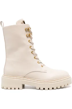 Twin-Set Rhinestone Oval T boots