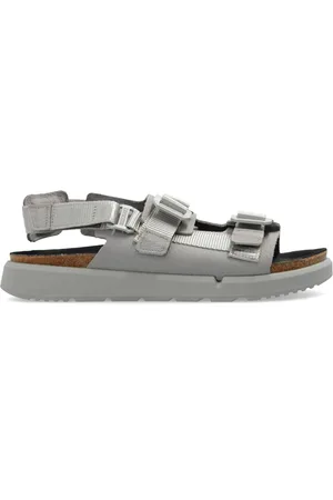 Birkenstock Shinjuku logo-strap sandals