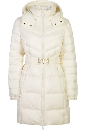 Twin-Set Belted padded coat