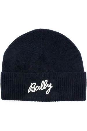 Bally Embroidered-logo beanie hat