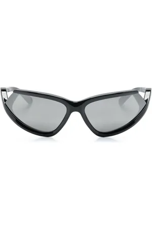 Balenciaga Side Xpander Cat biker-frame sunglasses