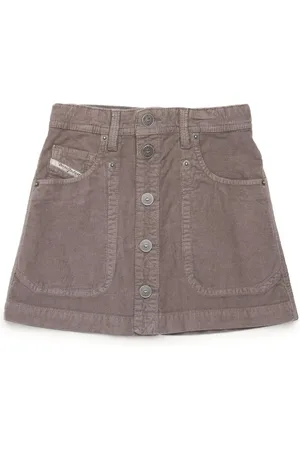 Diesel Buttoned-up corduroy miniskirt