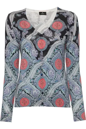 Etro Paisley-print cardigan