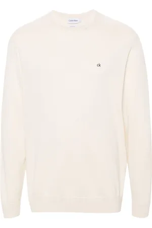 Calvin Klein Logo-embroidered jumper