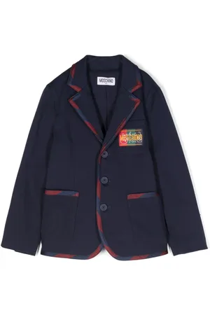 Moschino Logo-tag jacket