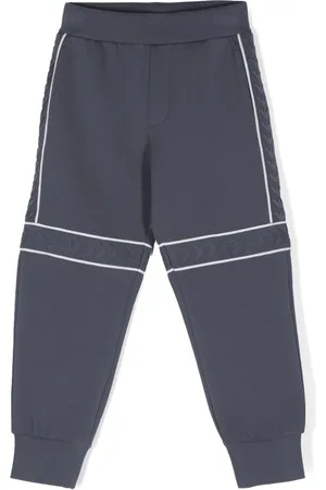 Emporio Armani Logo-tape track trousers