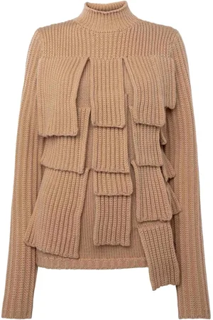 J.W.Anderson Panelled ribbed jumper