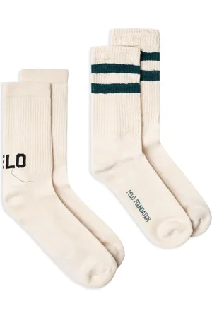 PELO FOUNDATION Logo-print socks (set of two)