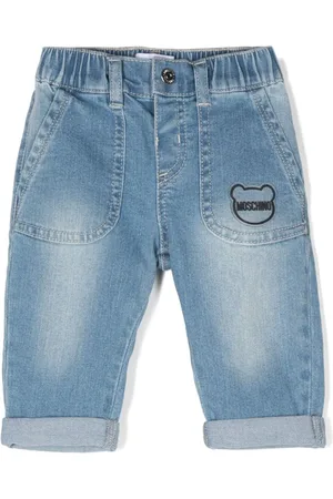 Moschino Teddy bear-motif jeans