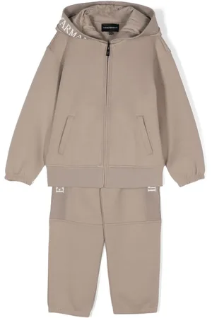Emporio Armani Logo-tape tracksuit