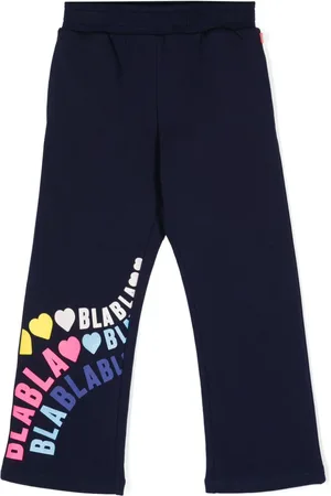 Billieblush Text-print track pants