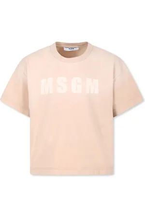 Msgm Monogram print t-shirt