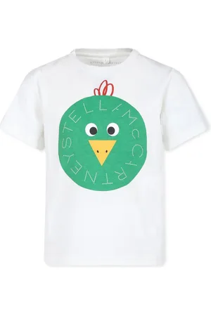 Stella McCartney Graphic-stamp T-shirt