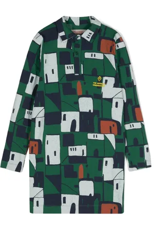 The Animals Observatory Dragon house-print dress