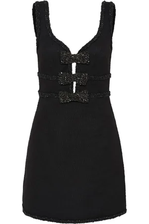 Rebecca Vallance Margo Bow mini dress