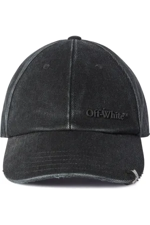 OFF-WHITE Appliqué distressed cap