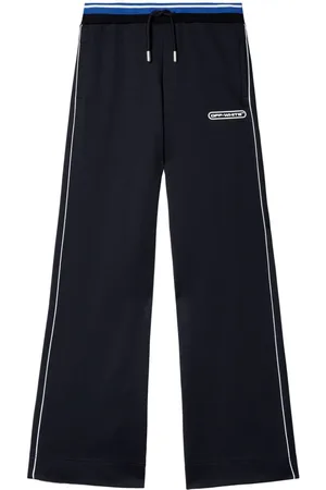 OFF-WHITE Printed straight track pants