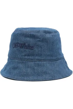 OFF-WHITE Bookish denim bucket hat