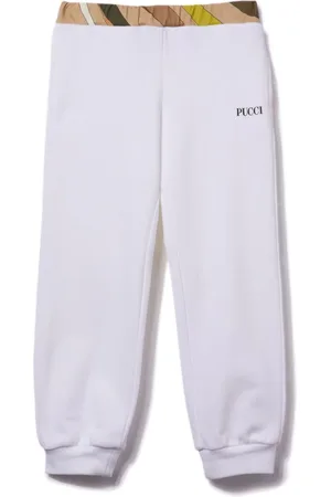 PUCCI Junior Logo-print track pants