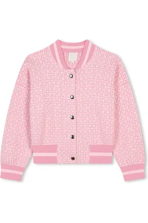 Givenchy 4G-jacquard press-stud cardigan