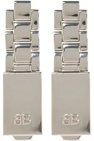 Balenciaga BB logo earrings
