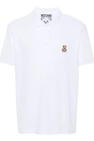 Moschino Teddy Bear-patch polo shirt
