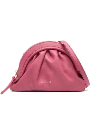 Coccinelle Small Cheek leather clutch bag