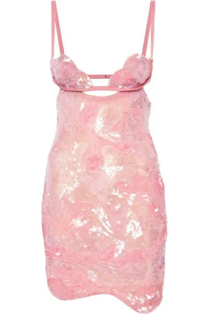 Nensi Dojaka Heartbeat mini dress