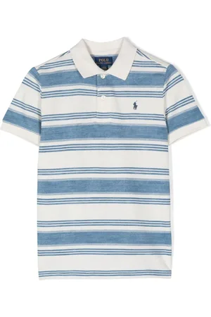 Ralph Lauren Striped cotton polo shirt