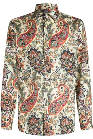 Etro Paisley-print cotton shirt