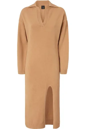 Pinko V-neck knitted dress