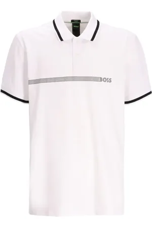 HUGO BOSS Logo-print polo shirt