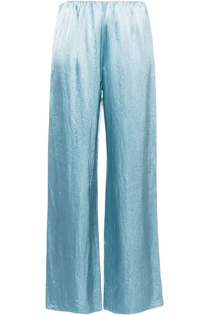 Nanushka Straight-leg satin trousers