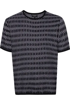 Emporio Armani Zigzag-pattern sweater